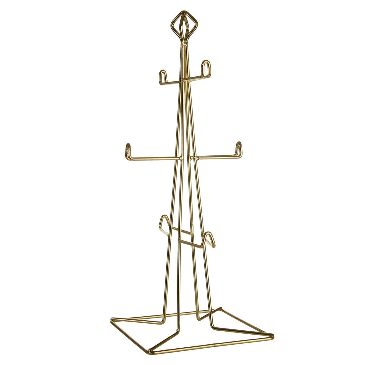 Vertex Gold Finish 6 Mug Tree