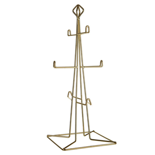 Vertex Gold Finish 6 Mug Tree