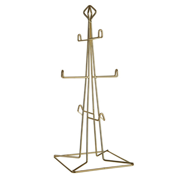 Vertex Gold Finish 6 Mug Tree