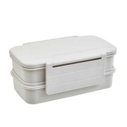 Grub Tub Grey Lunch Box With Cutlery