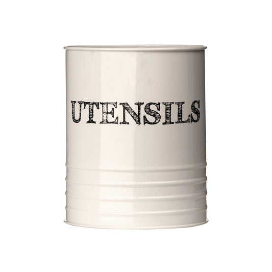 Sketch Cream Utensil Holder
