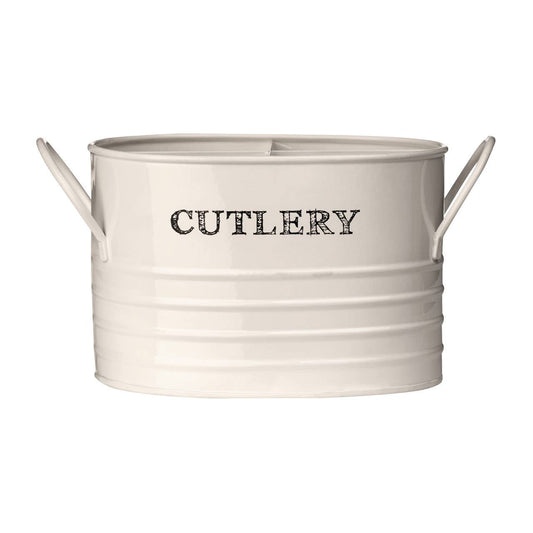 Sketch Cream Cutlery Caddy