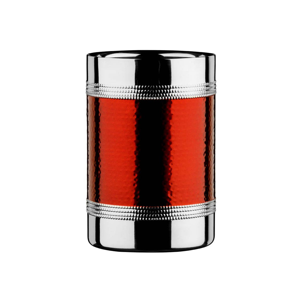 Hammered Red Band Bottle Cooler