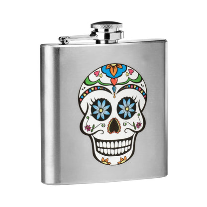 Auden Skull Design Hip Flask
