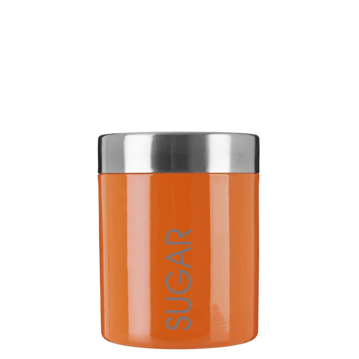 Liberty Orange Enamel Sugar Canister