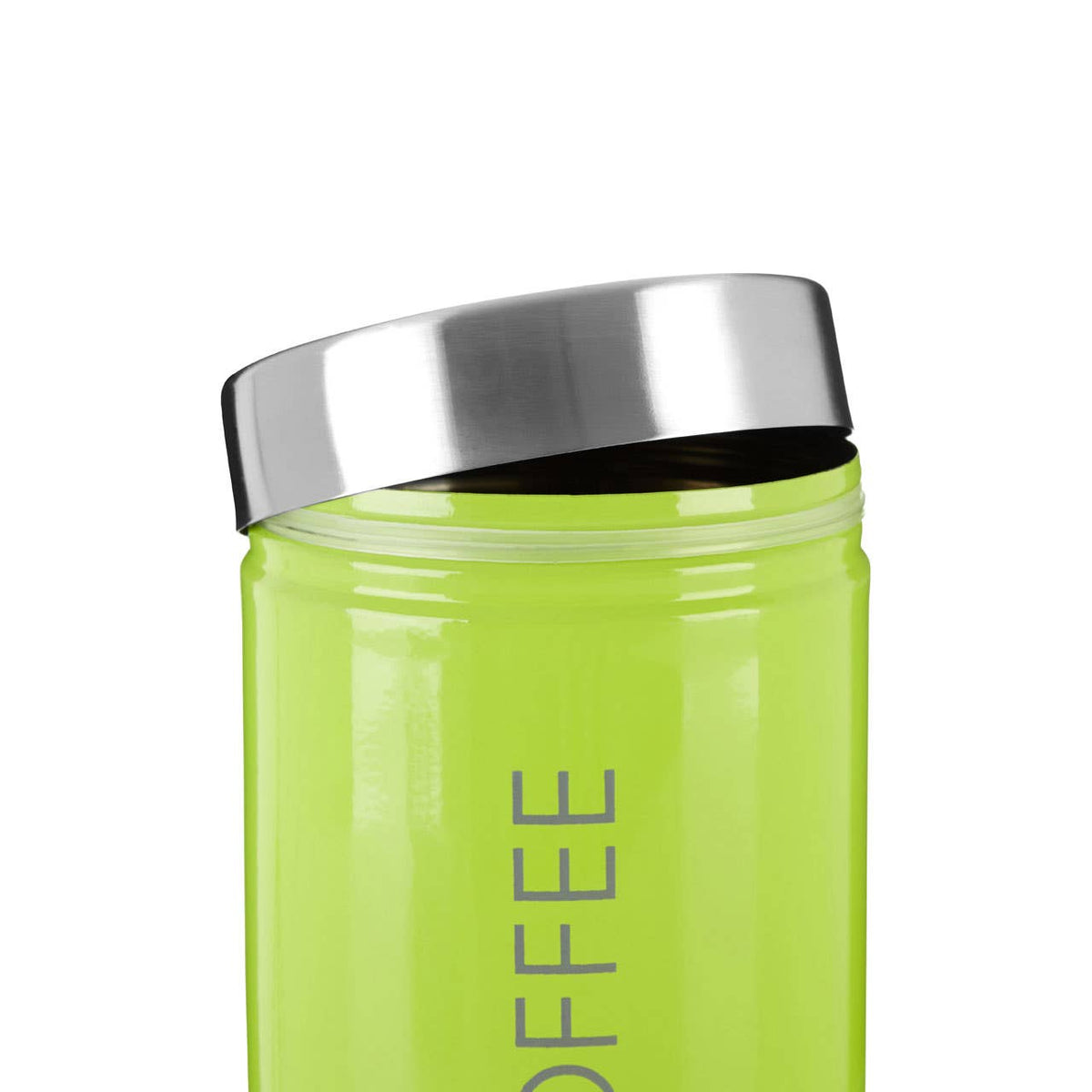 Liberty Lime Green Enamel Tea Coffee and Sugar Canister Set