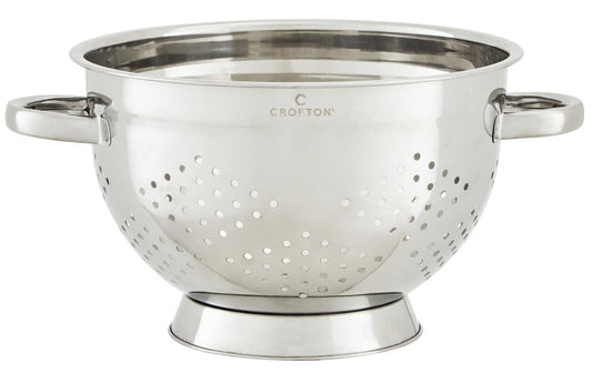 Farmhouse Large Stainless Steel Colander