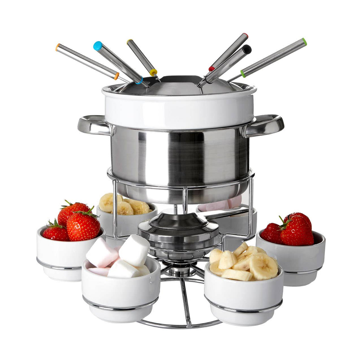 Freya Stainless Steel Fondue Set