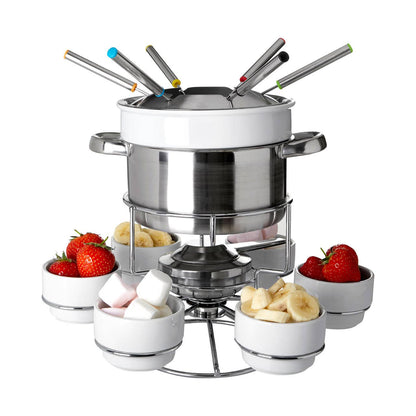 Freya Stainless Steel Fondue Set