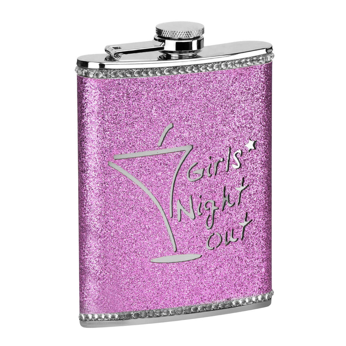 Auden Pink Girls Night Out Hip Flask