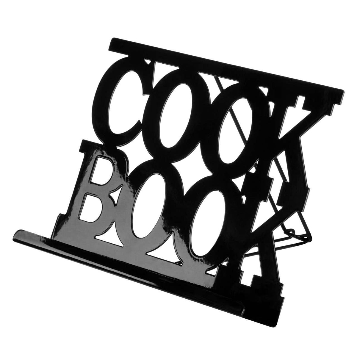 Alpha Enamel Cook Book Stand - Black
