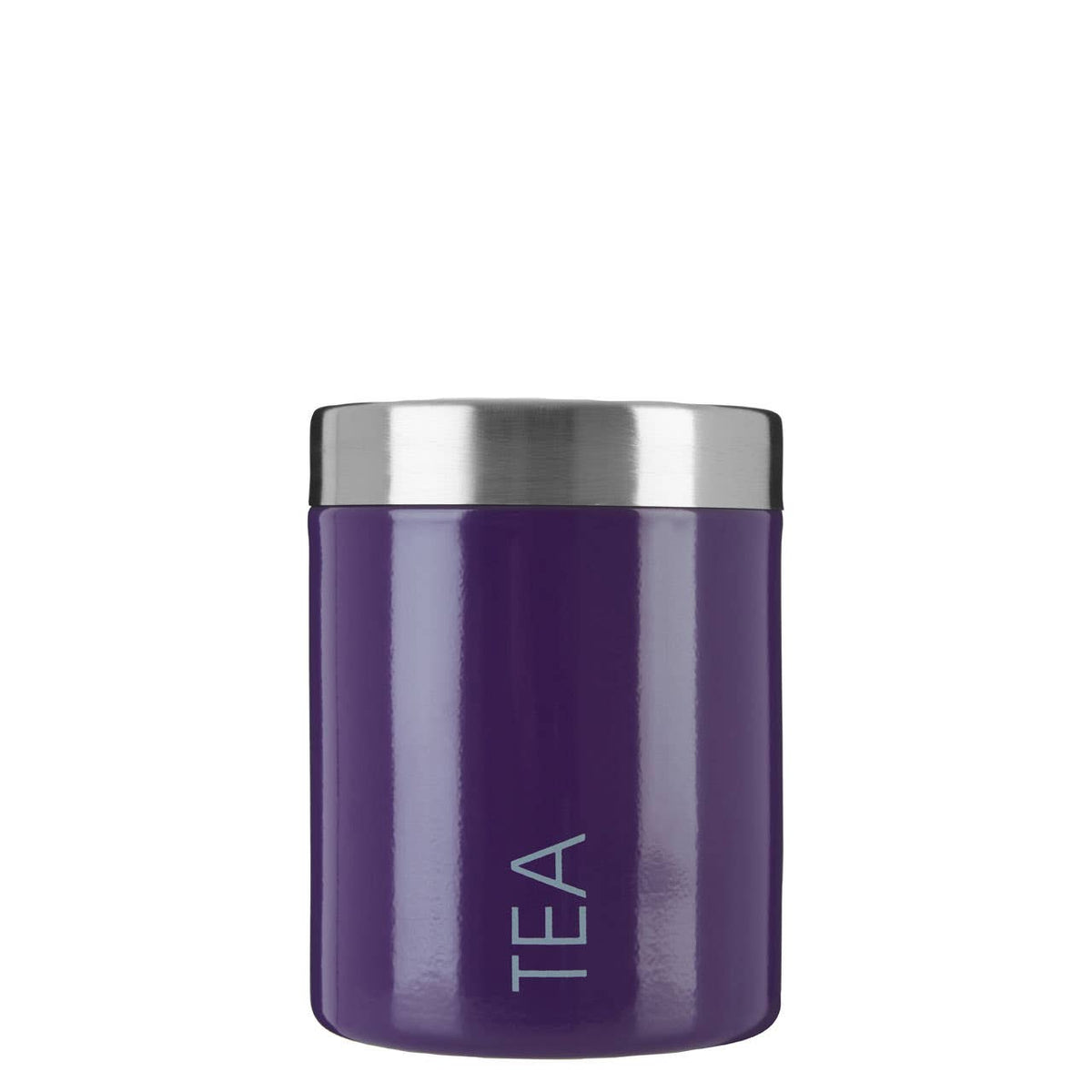 Liberty Purple Enamel Tea Canister