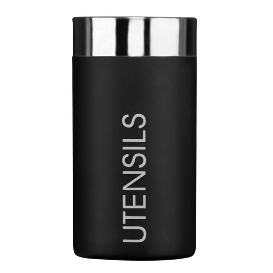 Liberty Black Enamel Utensil Holder