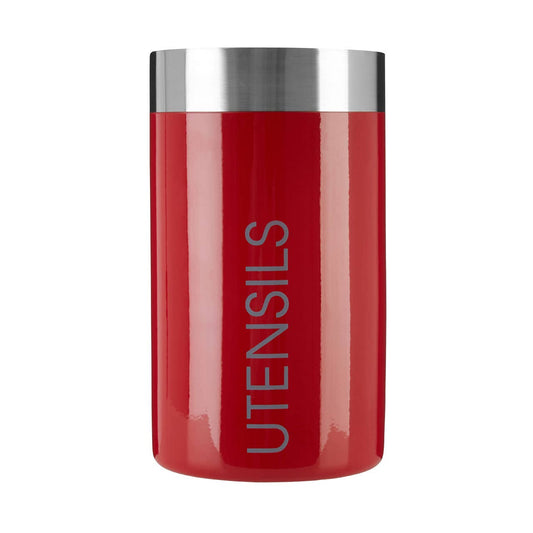 Liberty Red Enamel Utensil Holder