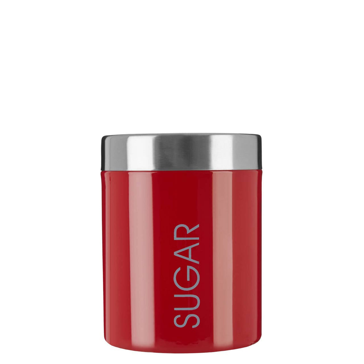 Liberty Red Enamel Sugar Canister