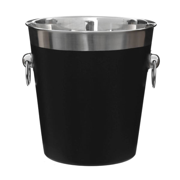 Mixology Black Enamel Champagne Bucket
