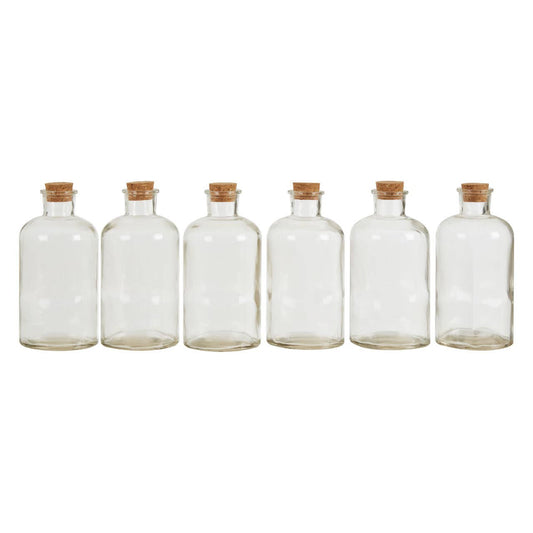 Tromso Set of 6 Round Glass Bottles