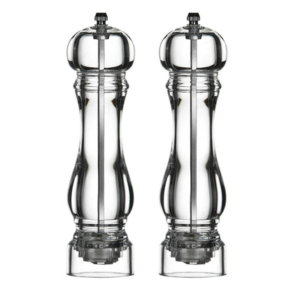 Cody Large Acrylic Salt and Pepper Mill Set