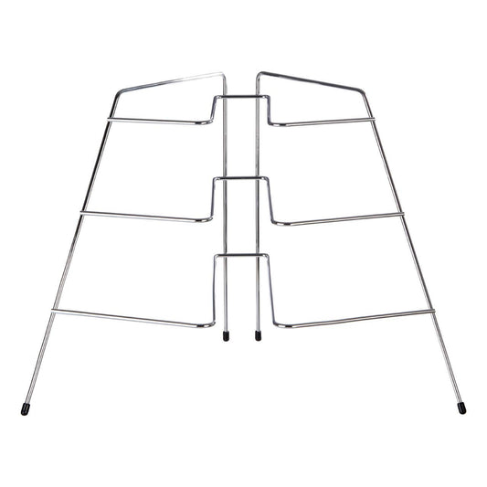Jasper Chrome Corner Plate Rack
