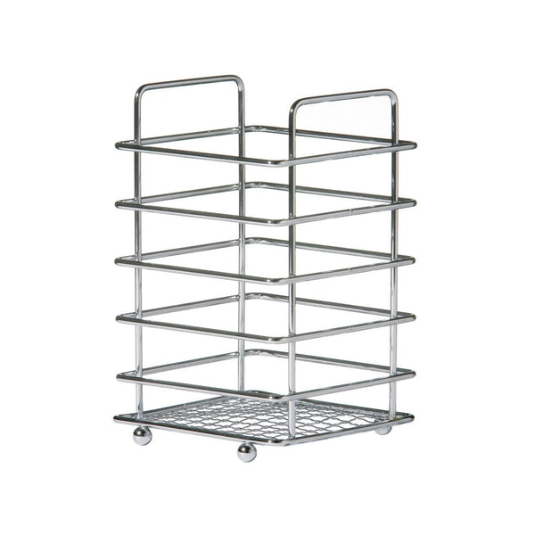 Soren Chrome Finish Cutlery Caddy