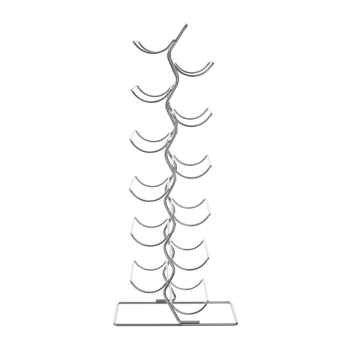 Yaxi 12 Bottles Chrome Wine Rack