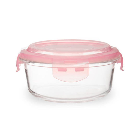 Freska 620ml Round Glass Container