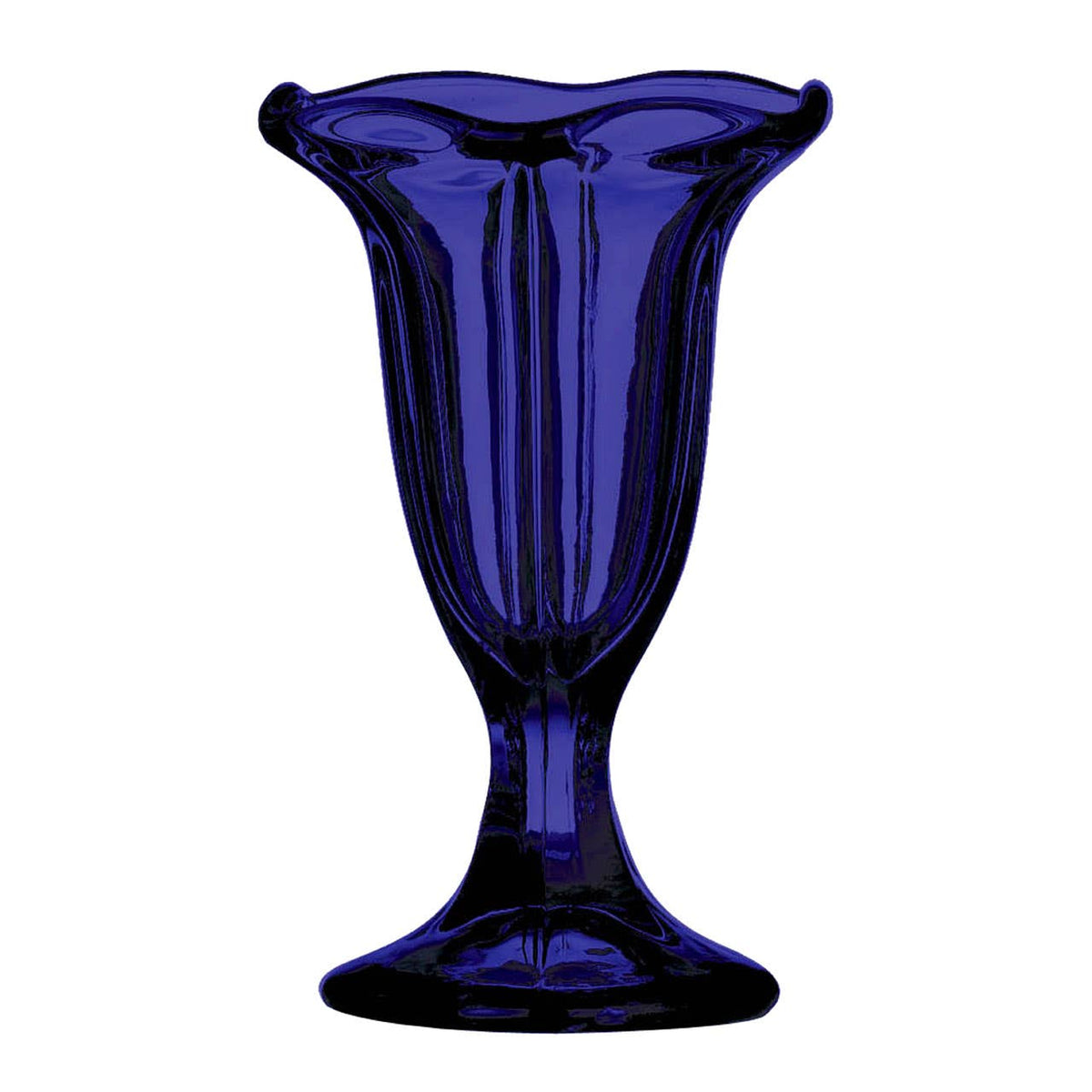 Vidrio Blue Tall Sundae Glass