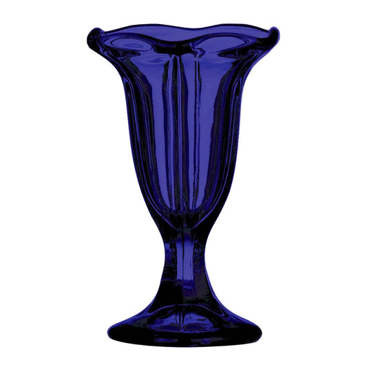 Vidrio Blue Tall Sundae Glass