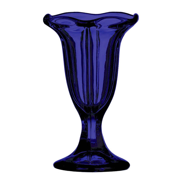 Vidrio Blue Tall Sundae Glass