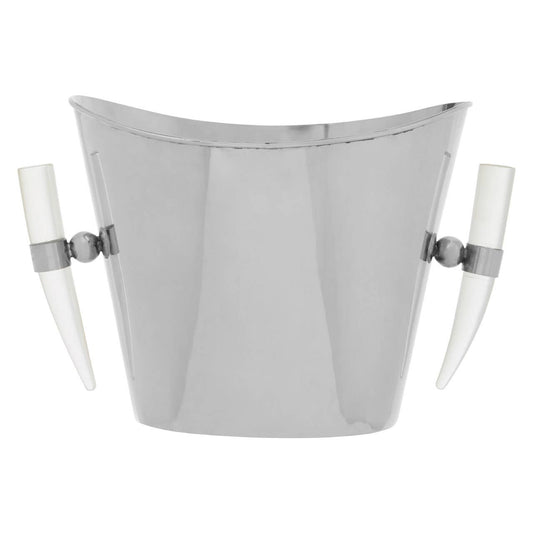 Herne Stainless Steel Wine Cooler with Acrylic Horn Handles