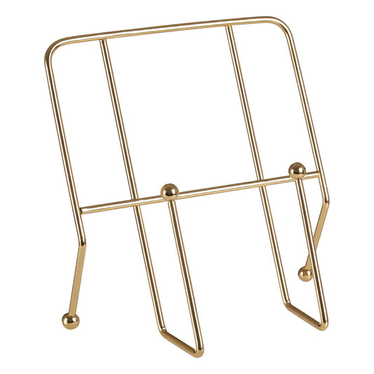 Reyna Gold Finish Cookbook Stand