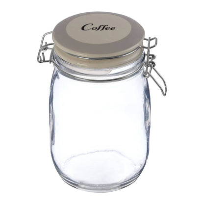 Diego Coffee Glass Storage Jar 1000ml