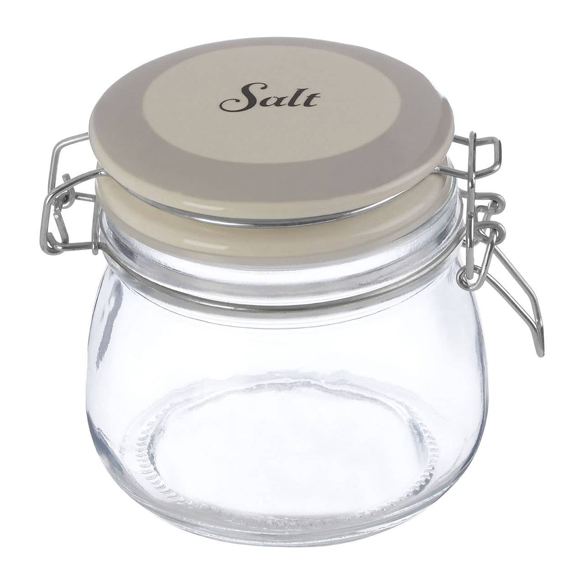 Diego Salt Glass Storage Jar 500ml