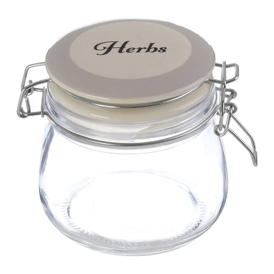 Diego Herbs Glass Storage Jar 500ml