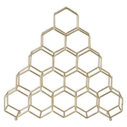 Vertex 15 Bottle Gold Finish Spice Rack