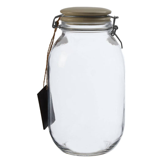 Grocer Glass Storage Jar 3000ml