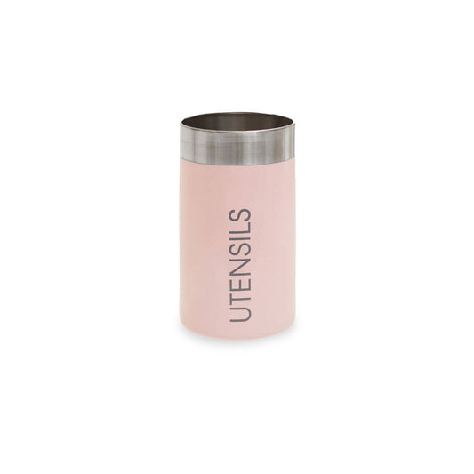 Liberty Pink Enamel Utensil Holder