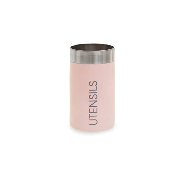 Liberty Pink Enamel Utensil Holder