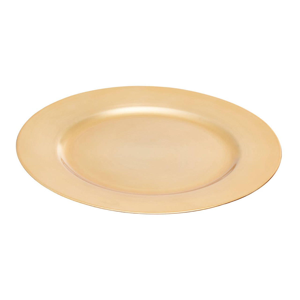 Dia Flat Gold  Charger Plate