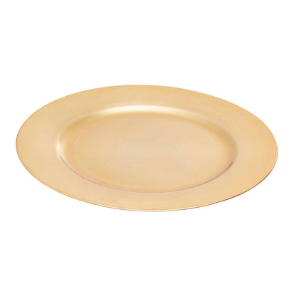 Dia Flat Gold  Charger Plate