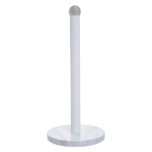 Easton White Marble Effect Kitchen Roll Holder