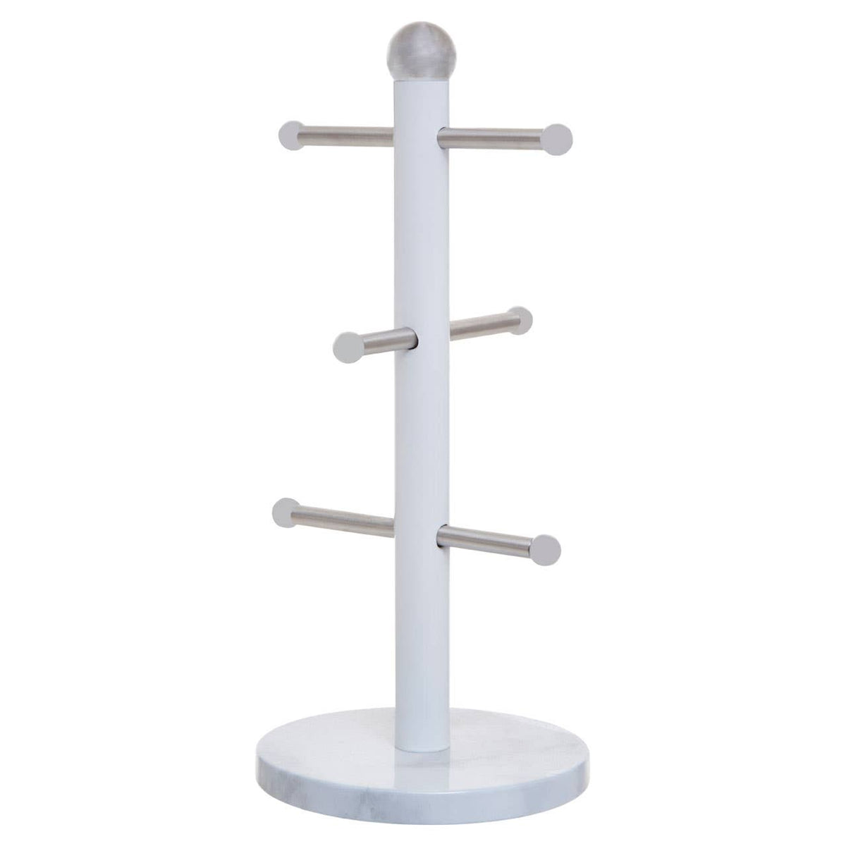 Easton Marble Effet and Silver Mug Tree