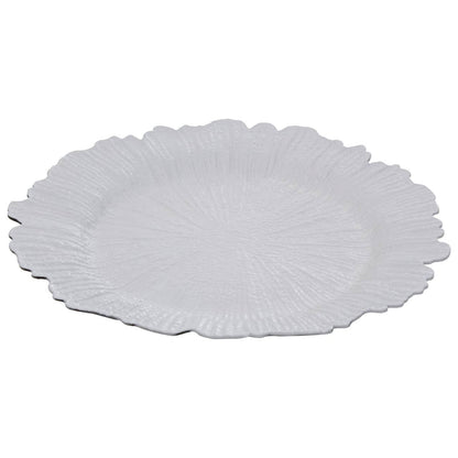 Dia White Reef Charger Plate 33cm