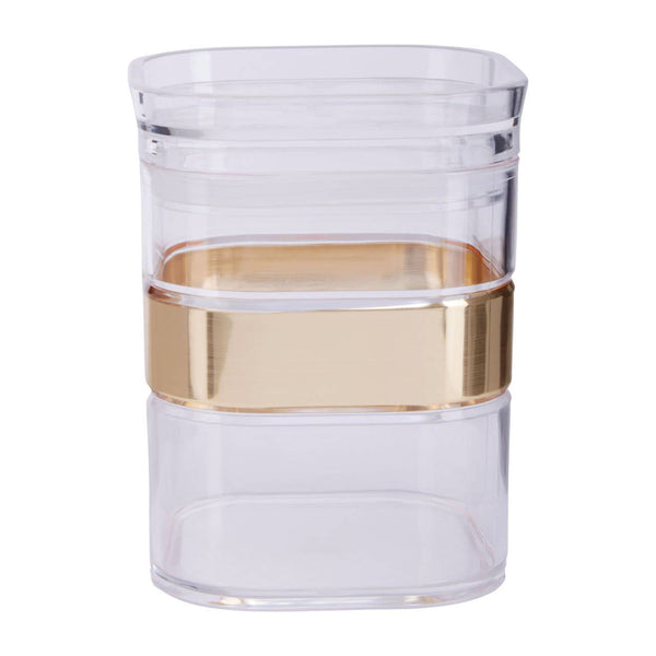 Gozo Square Stoarge Jar 1200ml