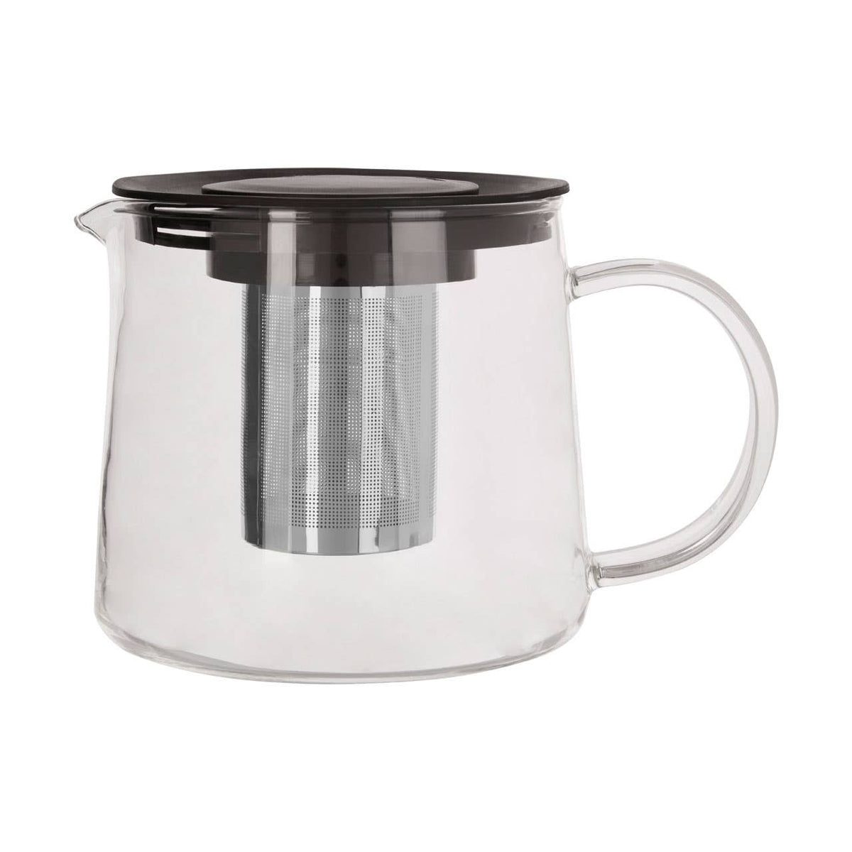 Fuso 1000ml Borosilicate Glass Teapot