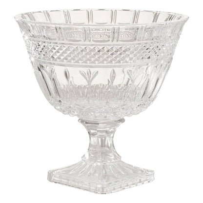 Savita Footed Glass Fruit Bowl