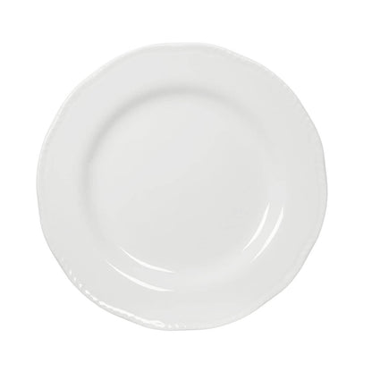 Quinn Small Embossed White Plate