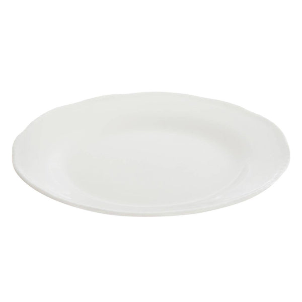 Quinn Round White Plate