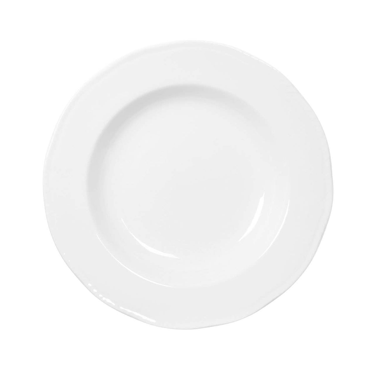 Quinn Embossed White Soup Bowl