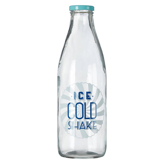 Dayla Glass Milk Bottle With  Screw Cap